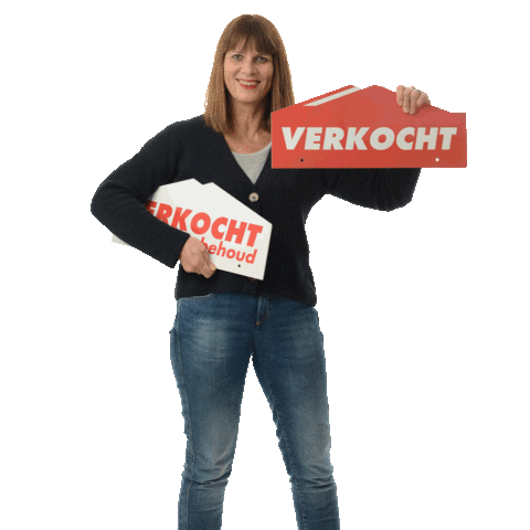 Makelaar Sandra Sticker by Kuenen Makelaardij