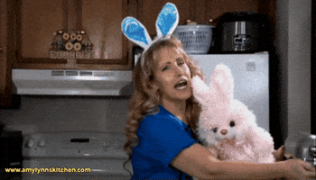 Easter Bunny GIF by Amy Lynn's Kitchen