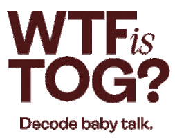Wtfistog Sticker by ergoPouch