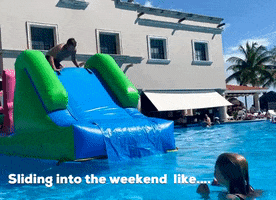 Pool Party Mexico GIF by TheMacnabs