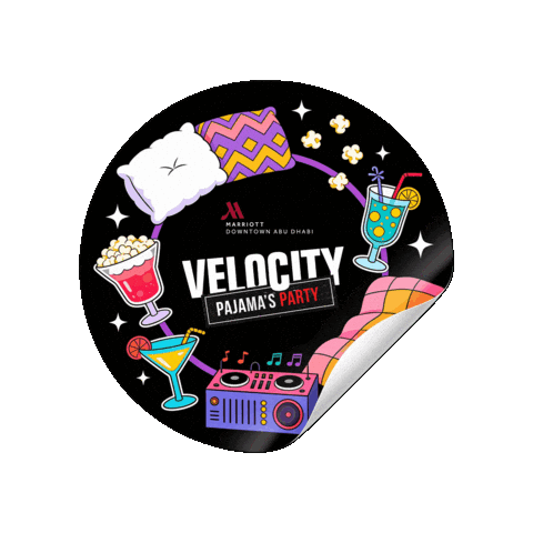 Velocity Marriott Sticker by The Abu Dhabi EDITION