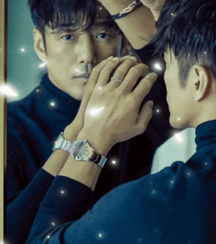 Ji Jin Hee Mirror Selfie GIF