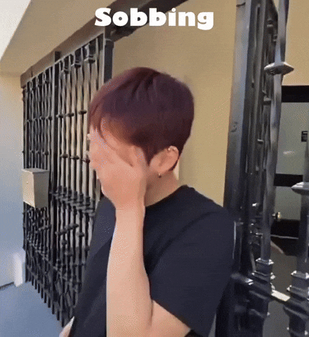 Hongjoong Crying GIF