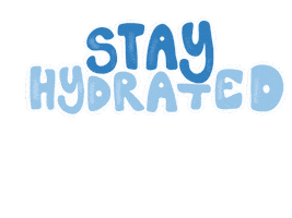 Stay Hydrated Drink Water Sticker