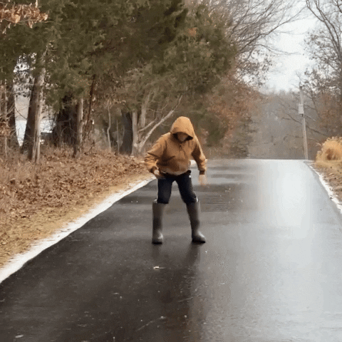 Ice Skating Winter GIF by Storyful