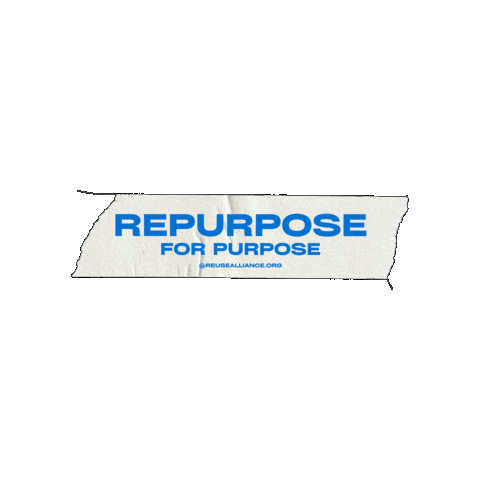 Repurpose Sticker by Reuse Alliance