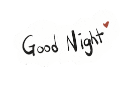 Good Night Text Sticker by grace