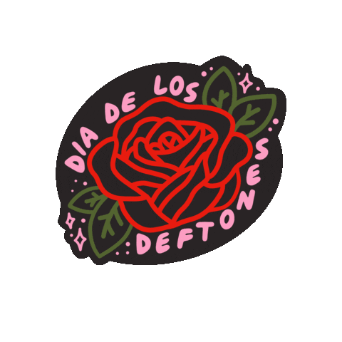Stars Rose Sticker by marissa