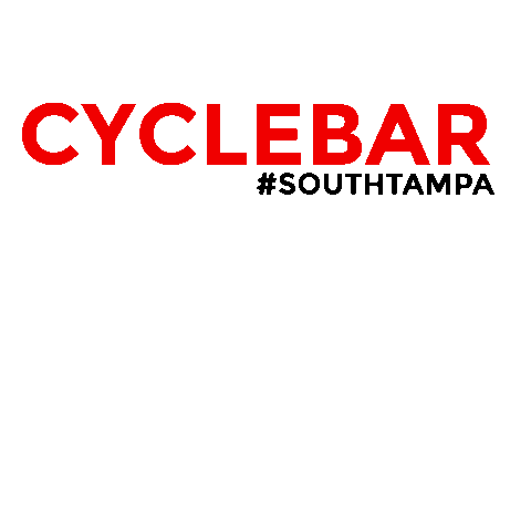 Cycling Cbst Sticker by CycleBar South Tampa