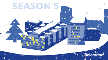 Christmas Snow Sticker by beiersdorf