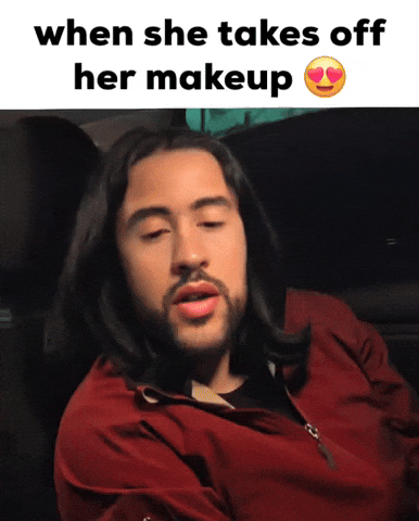 Girlfriend Without Makeup GIF
