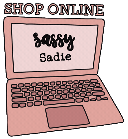 Shop Online Sticker by Sassy Sadie