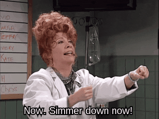 Simmer Down Now Cheri Oteri GIF - Find & Share on GIPHY