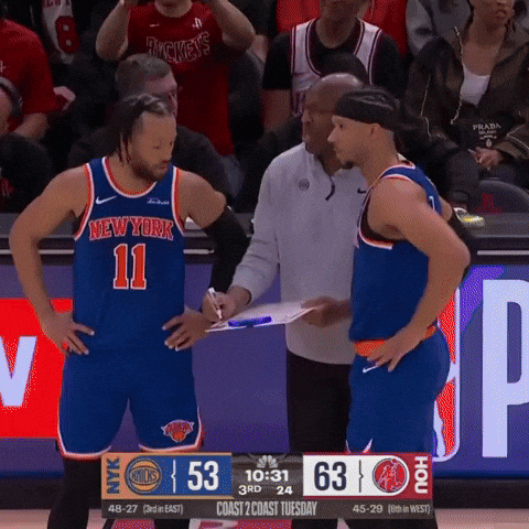 Confused New York Knicks GIF