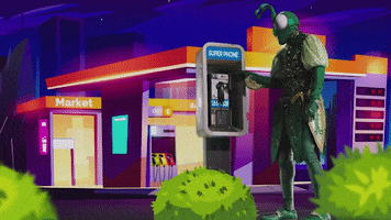Phone Call Cricket GIF by The Masked Dancer