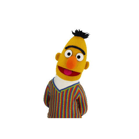 Bert Sticker by Sesame Street the Musical