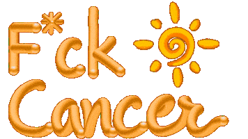 Cancer Sunn Sticker