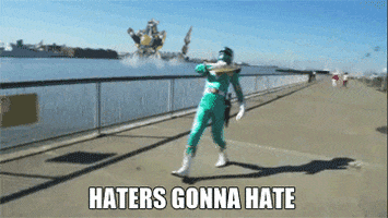 power rangers haters GIF