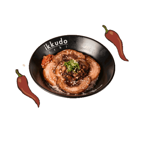 Japan Eating Sticker by IKKUDO ICHI