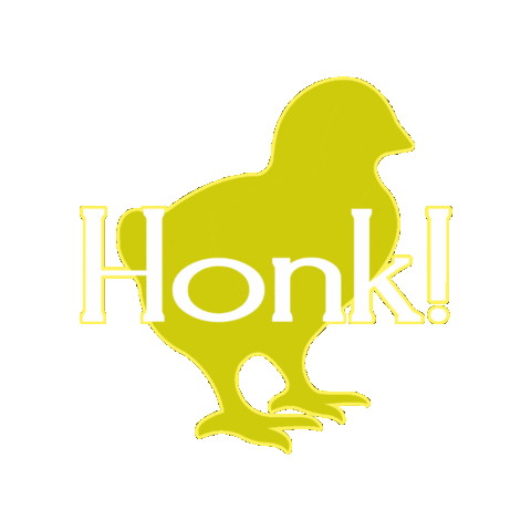 Swan Honk Sticker by PCS Theater