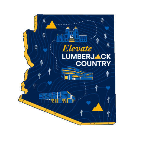 College University Sticker by NAUADV