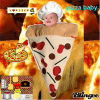 pizza baby GIF