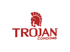 Trojan Condoms UK Sticker