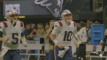 Brian Hoyer Reaction GIF by New England Patriots