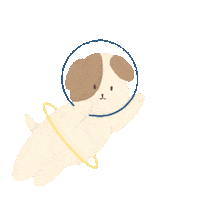 Dog Galaxy Sticker