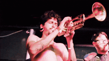 Trumpet Skanking GIF by Bill Skasby