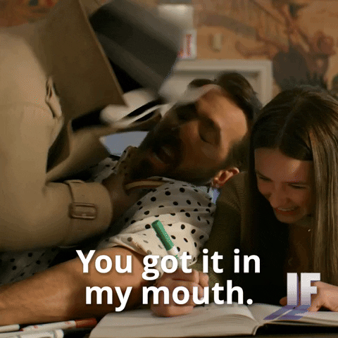 Paramount Pictures In My Mouth GIF by IF Movie