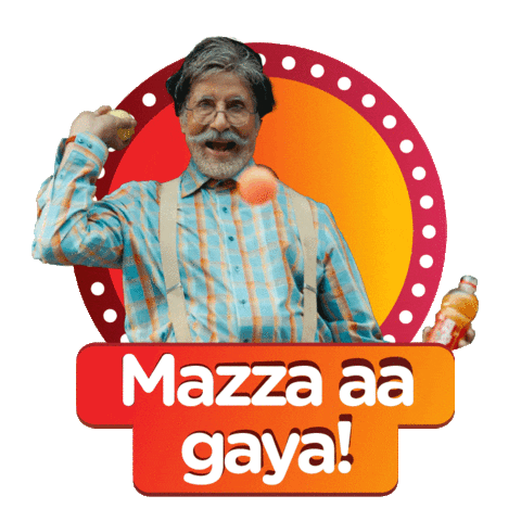 Mango Juice Sticker by MaazaIndia