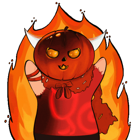 Halloween Pumpkin Sticker