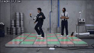 beer dancing GIF