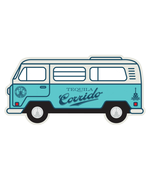 Tequila Corrido Sticker