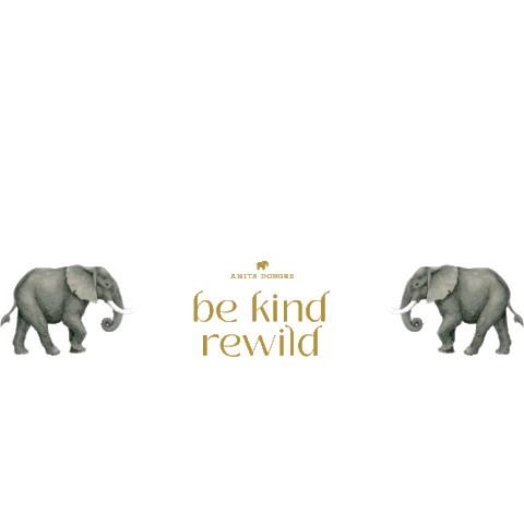 Be Kind Elephant Sticker by Anita Dongre