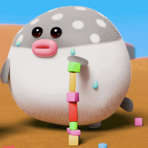 Nervous Building Blocks GIF
