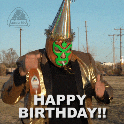 Celebrate Happy Birthday GIF by Jarritos