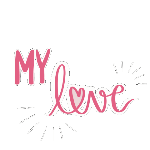 My Love Valentine Sticker
