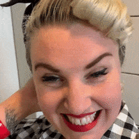 Sexy Red Lips GIF by Miss Lizz