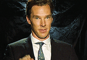 Benedict Cumberbatch Salute GIFs - Find & Share on GIPHY