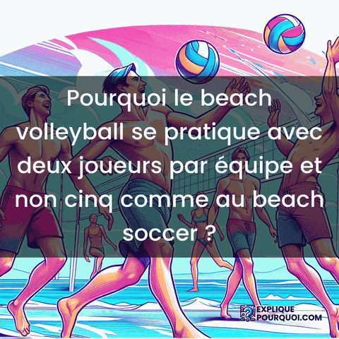 Beach Volleyball GIF by ExpliquePourquoi.com