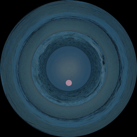 silvacine ocean moonrise gifnosis GIF
