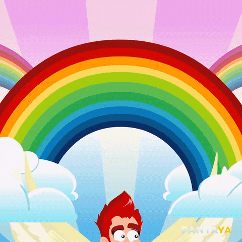 Rainbow Love GIF by Pantaya