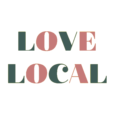 Love Local Sticker by The Buzz Hub Co