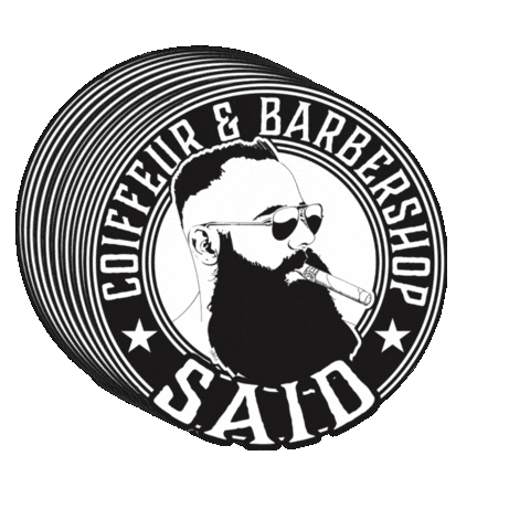 Said Coiffeur & Barbershop Sticker