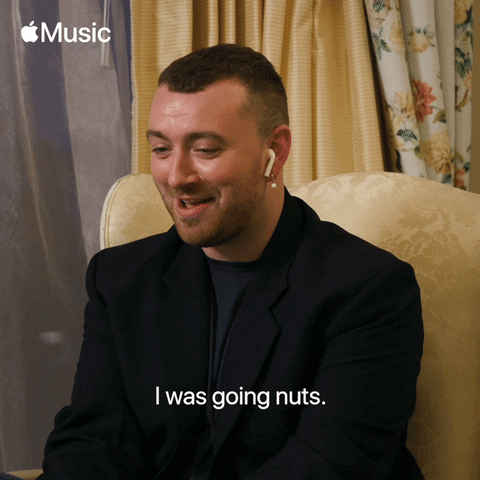 Sam Smith Smiling GIF by Apple Music