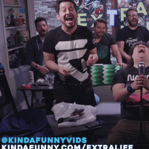 Happy So Excited GIF by Kinda Funny