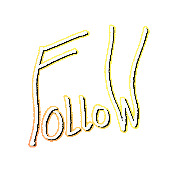 Following Follow Me Sticker by LorenzoTheGawd