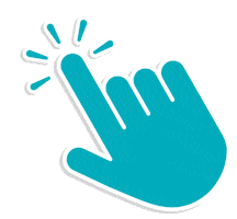 Bluehand Sticker by Campbell Creative